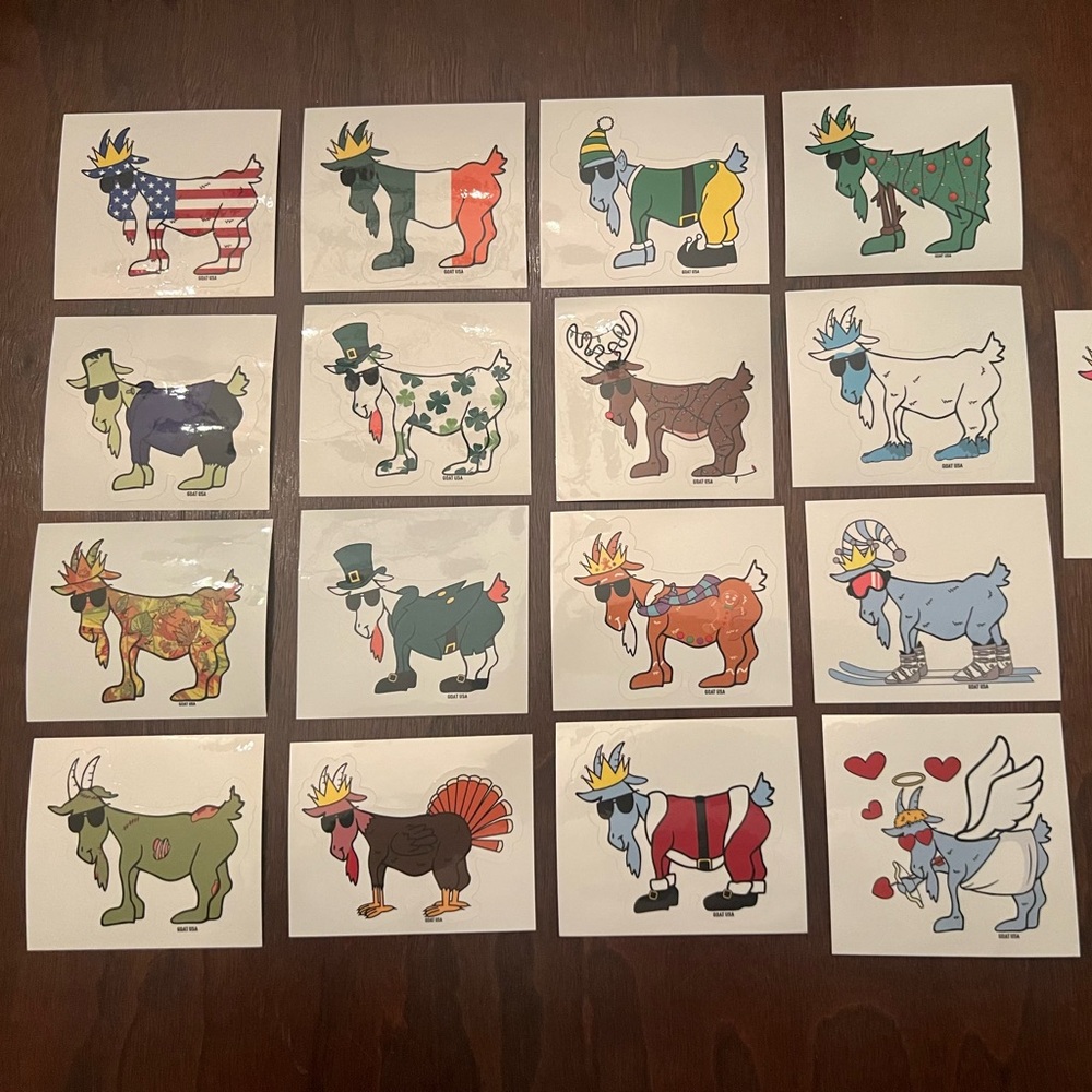 GOAT USA Sticker Mystery Pack - Picture 2 of 3